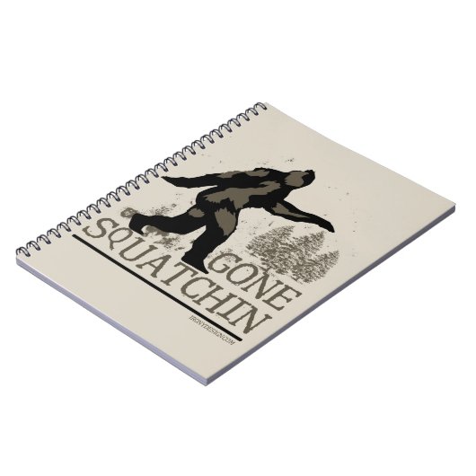 Gone Squatchin Notitieboek (Linkerzijde)