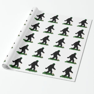 Gone Squatchin' on St. Patrick's Day Cadeaupapier