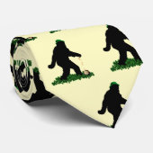 Gone Squatchin' on St. Patrick's Day Stropdas (Opgerold)