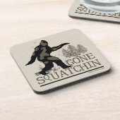 Gone Squatchin Onderzetter (Linkerzijde)