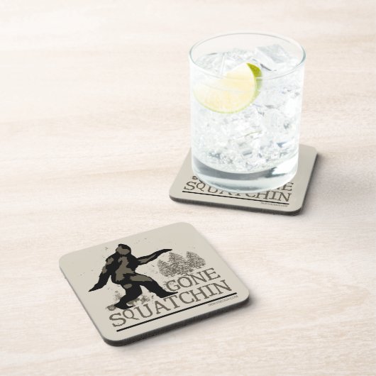 Gone Squatchin Onderzetter (Rechterzijde)