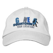 GONE SQUATCHIN Personaliseer het Pet Locatie (Voorkant)