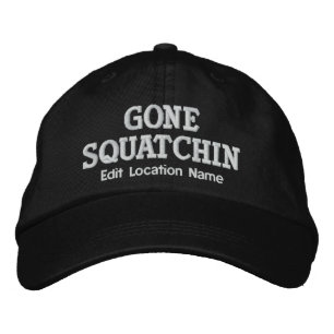 GONE SQUATCHIN Pet PLAATSEN PLAATS AAN