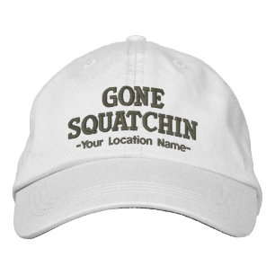 GONE SQUATCHIN Pet PLAATSEN PLAATS AAN
