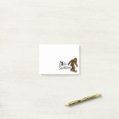 Gone Squatchin Post-it® Notes (Op bureau)