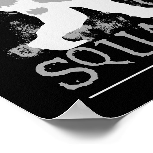 Gone Squatchin Poster (Hoek)