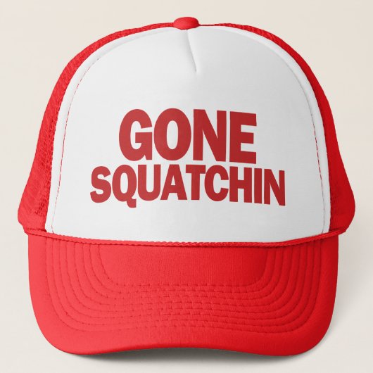 Gone Squatchin Red Pet (Voorkant)