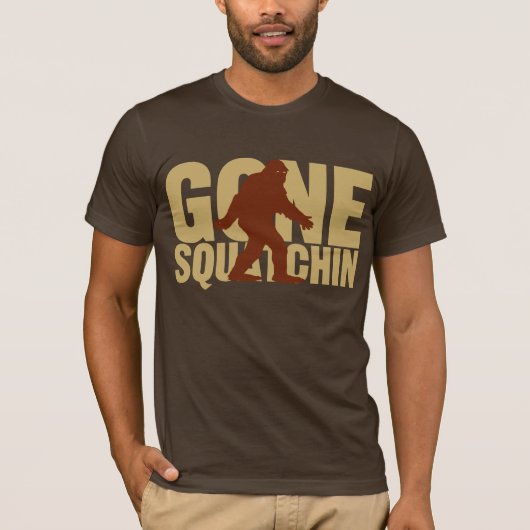 Gone Squatchin Shirt (Voorkant)