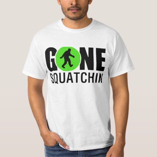 Gone Squatchin Shirt - New Edition (Voorkant)