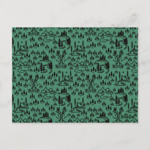 Gone Squatchin Sign Briefkaart