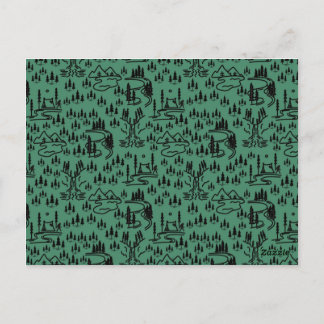 Gone Squatchin Sign Briefkaart