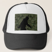 Gone Squatchin Silhouette op Digital Camouflage Trucker Pet (Voorkant)