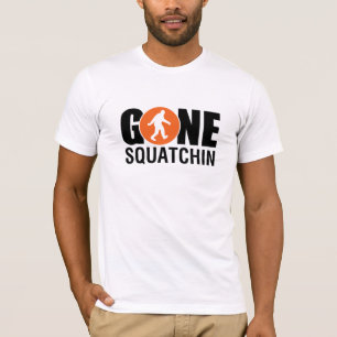 Gone Squatchin Sinaasappel T-shirt
