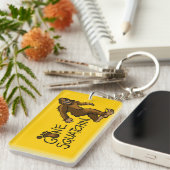 Gone Squatchin Sleutelhanger (Voorkant Rechts)