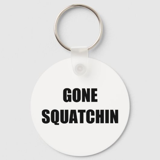 GONE SQUATCHIN SLEUTELHANGER (Voorkant)