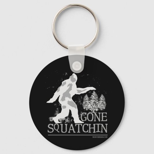 Gone Squatchin Sleutelhanger (Voorkant)