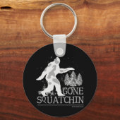 Gone Squatchin Sleutelhanger (Achterkant)