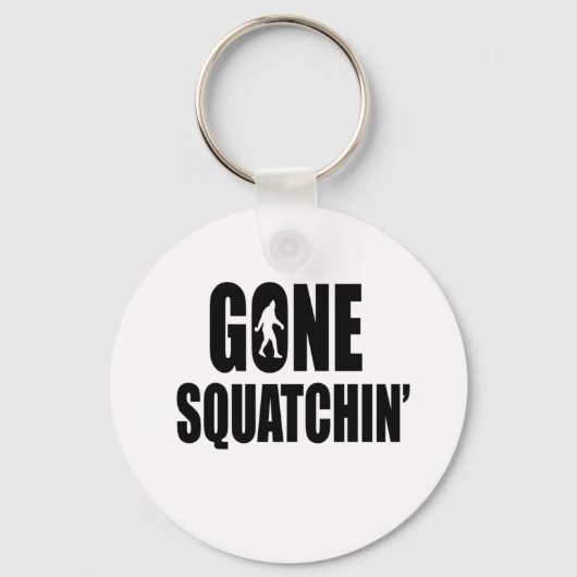 Gone Squatchin' Sleutelhanger (Voorkant)