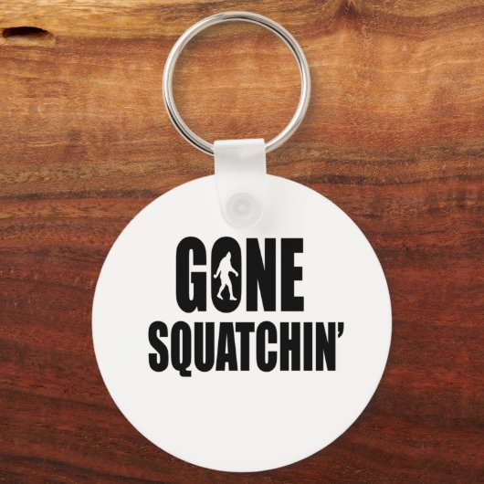 Gone Squatchin' Sleutelhanger (Voorkant)