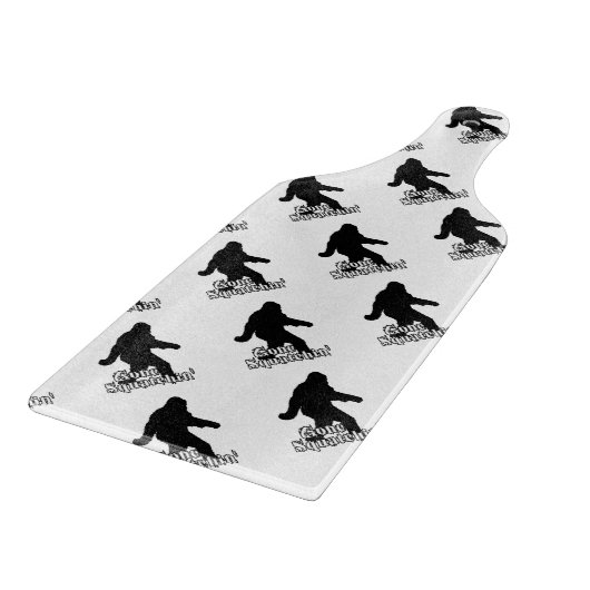 Gone Squatchin' Snijplank (Hoek)