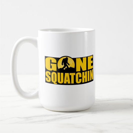 GONE SQUATCHIN *Special* BARK OP DE MOON-editie Koffiemok (Links)