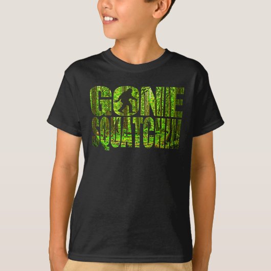 Gone Squatchin *Special Deep Forest Edition* Shirt (Voorkant)