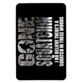 Gone Squatchin **Speciale Winter Editie** Magneet (Verticaal)