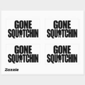 Gone Squatchin Sticker (Vel)