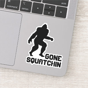 Gone Squatchin Sticker