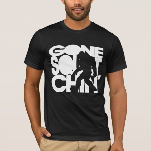 Gone Squatchin' T-shirt (Voorkant)
