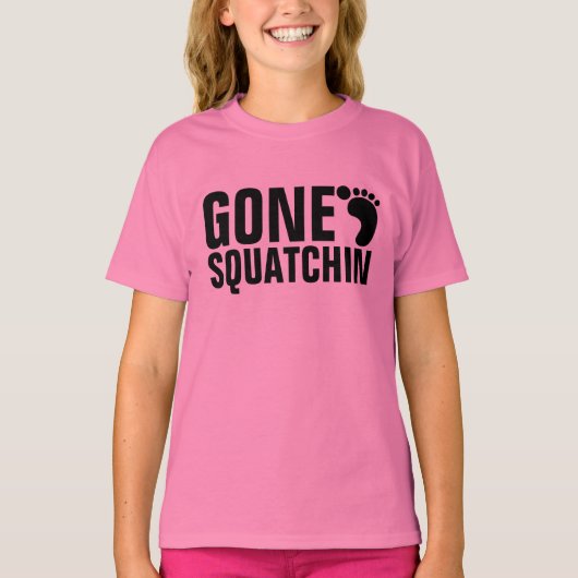 GONE SQUATCHIN T-SHIRT (Voorkant)