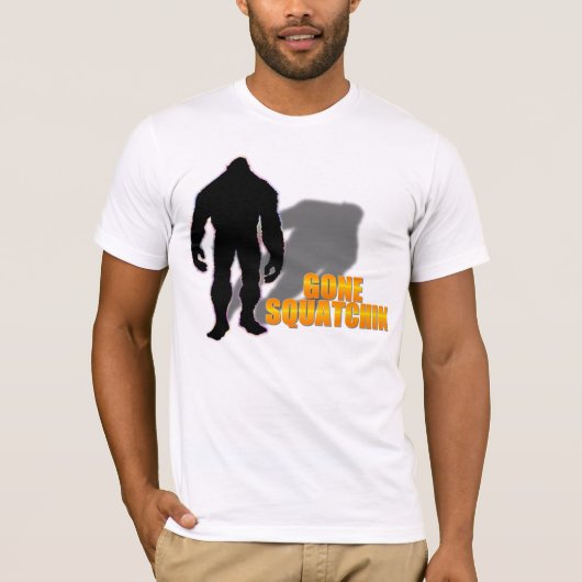Gone Squatchin T-shirt (Voorkant)