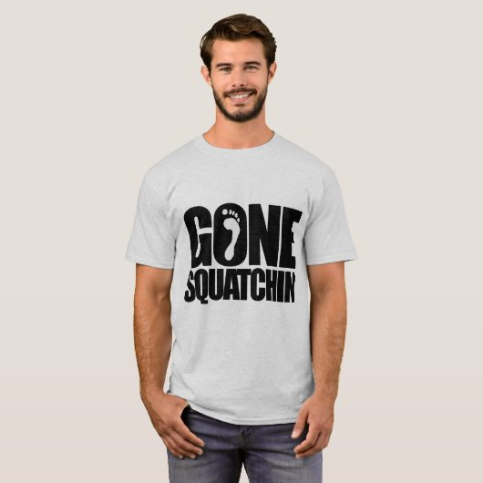 GONE SQUATCHIN' T-SHIRT (Voorkant volledig)