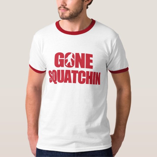 Gone Squatchin T-shirt (Voorkant)