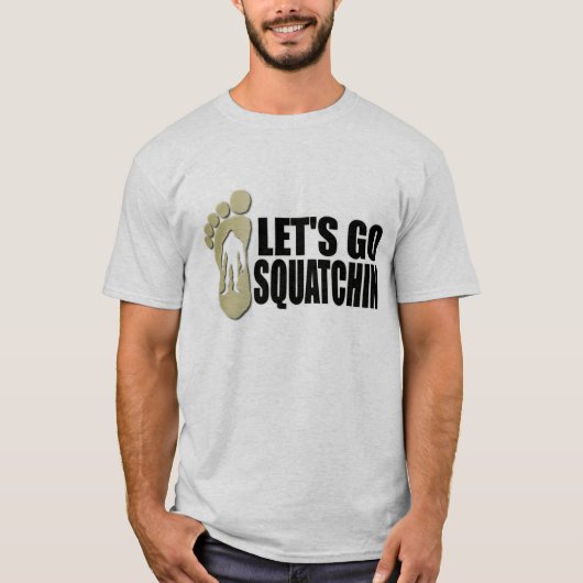 Gone Squatchin T-shirt (Voorkant)