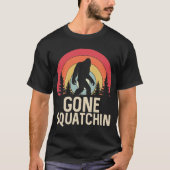 Gone Squatchin T-shirt (Voorkant)