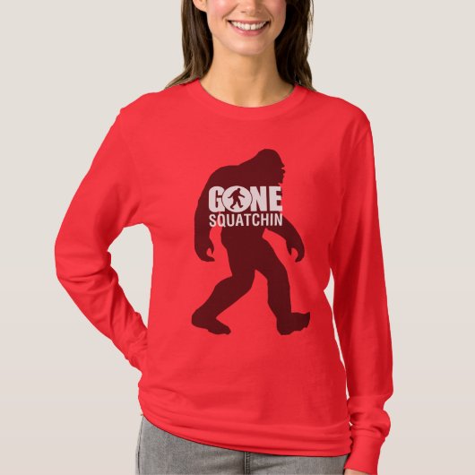 Gone Squatchin T-shirt (Voorkant)