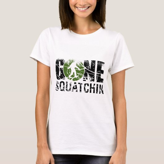 Gone Squatchin T-shirt (Voorkant)