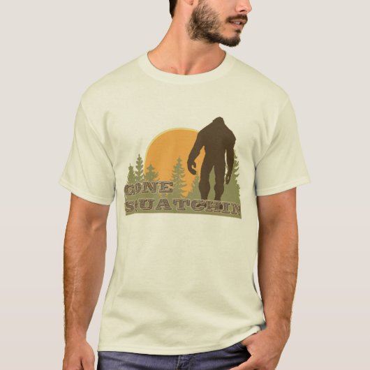 Gone Squatchin T-shirt (Voorkant)