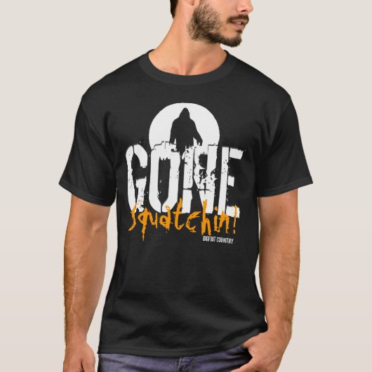 Gone Squatchin T-shirt (Voorkant)