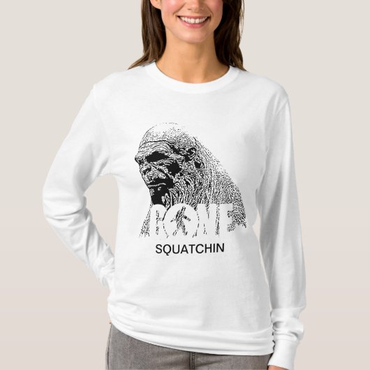 Gone Squatchin T-shirt (Voorkant)