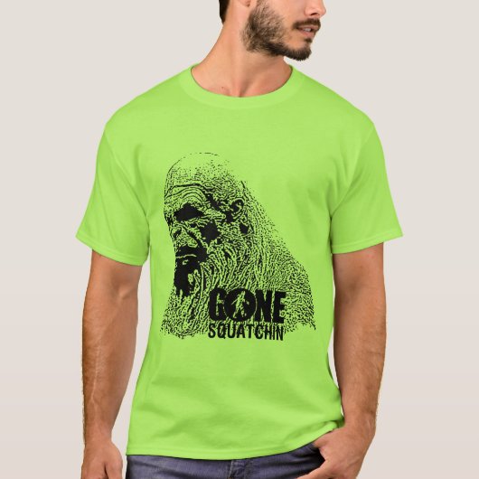 Gone Squatchin T-shirt (Voorkant)