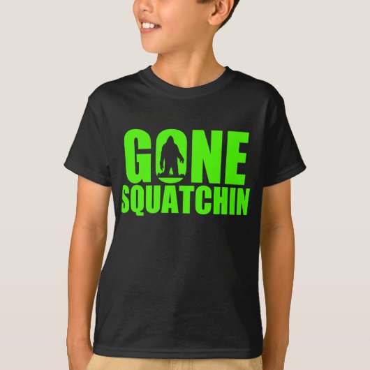Gone Squatchin T-shirt (Voorkant)