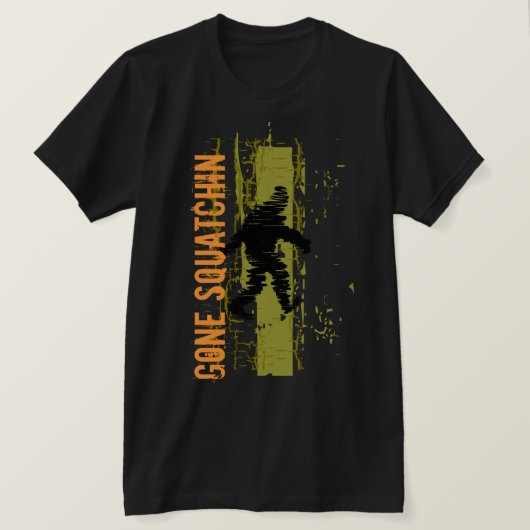 Gone Squatchin T-shirt (Design voorkant)
