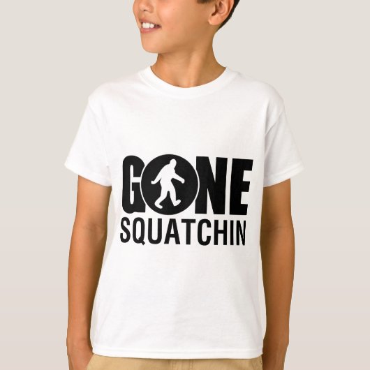 Gone Squatchin T-shirt (Voorkant)