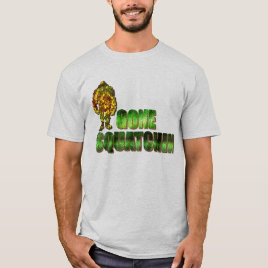Gone Squatchin T-shirt (Voorkant)