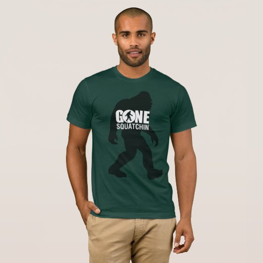 Gone Squatchin T-shirt (Voorkant volledig)