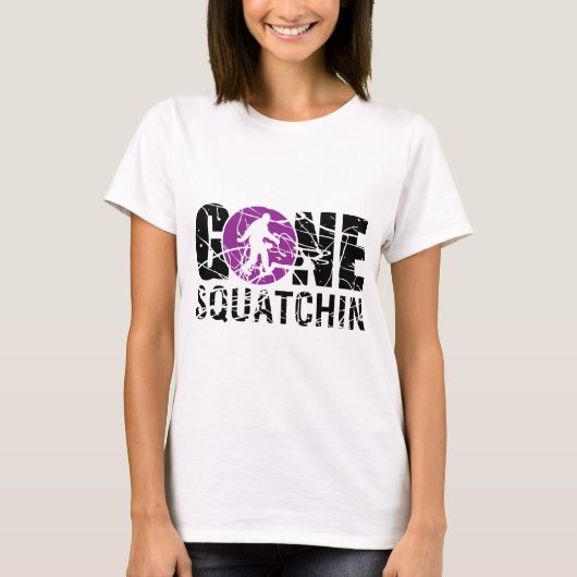 Gone Squatchin T-shirt (Voorkant)