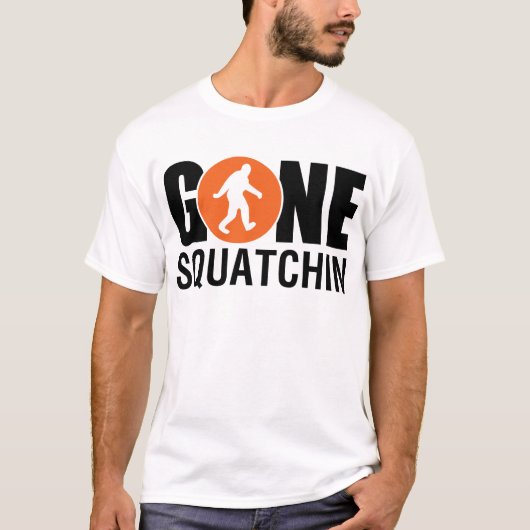 Gone Squatchin T-shirt (Voorkant)