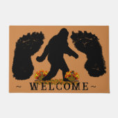 Gone Squatchin' Thanksgiving Deurmat (Voorkant)